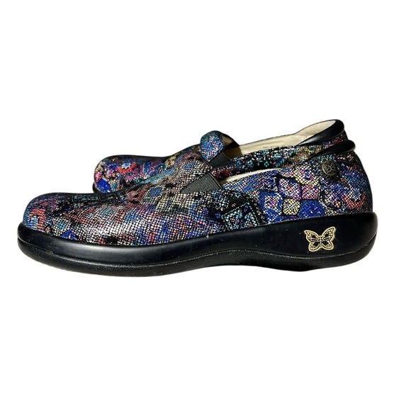 🌻Alegria Tapestry-inspired Keli PRO Beauty Blur Clog Mule Size 40 9.5-10 WIDE - Picture 2 of 11